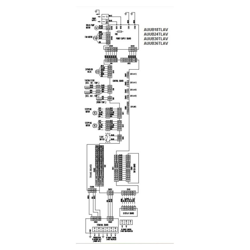 FUJITSU K9707449068 aka 9707449068 WIRE WITH CONNECTOR VR2