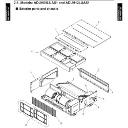 FUJITSU K9380597001  aka 9380597001 Cabinet panel