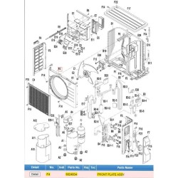 DAIKIN 6024934 	FRONT PLATE ASSY