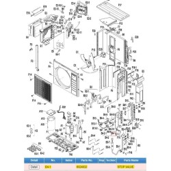 DAIKIN 6024032 STOP VALVE