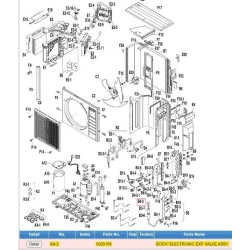 DAIKIN 6025156 BODY/ ELECTRONIC EXP. VALVE ASSY.
