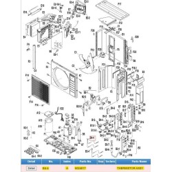 DAIKIN 6024017 THERMISTOR ASSY.
