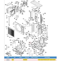 DAIKIN 6024025 COIL/ ELECTRONIC EXP. VALVE ASSY.
