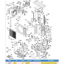 DAIKIN 2254043 COIL/ ELECTRONIC EXP. VALVE