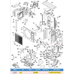 DAIKIN 6024004 COVER/ STOP VALVE