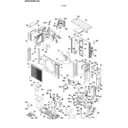 DAIKIN 2455992 BODY/ FOUR WAY VALVE