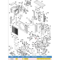 DAIKIN 6024028 COIL/ FOUR WAY VALVE ASSY.