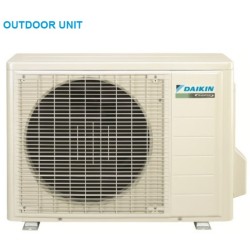 Daikin 9,000 btu 20.9 SEER Heat Pump & Air Conditioner Ductless Mini Split Ceiling Flat Cassette Vista FFQ09Q2VJU / RX09QMVJU