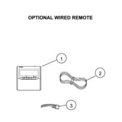 Fujitsu UTY-RNNUM Wired Remote Control