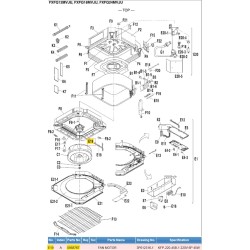 DAIKIN 0958767 AC FAN MOTOR (S) 45W