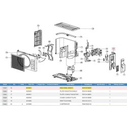 DAIKIN 4010031 SIDE PANEL (RIGHT)