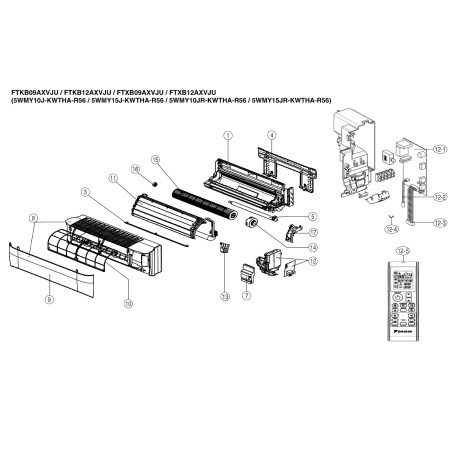 DAIKIN 4009578 CHASSIS ASSY.