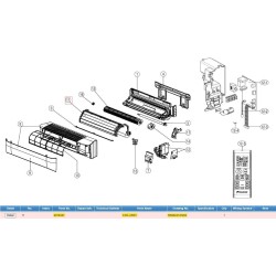 DAIKIN 4019341 COIL ASSY.