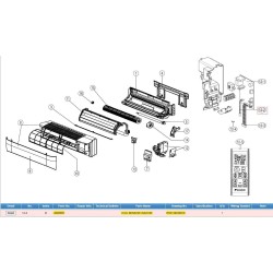 DAIKIN 4009585 COIL SENSOR/ INDOOR