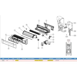 DAIKIN 4020639  HANDSET WIRELESS