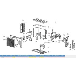DAIKIN 4019826 OUTDOOR COIL ASSY.