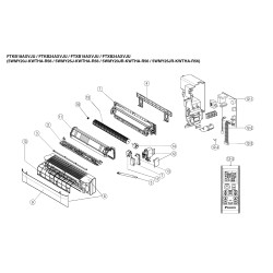 DAIKIN 4016095 AIR DISCHARGE HOUSING ASSY.