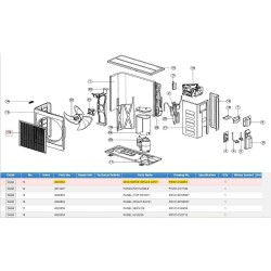 DAIKIN 4020662 DISCHARGE GRILLE ASSY.