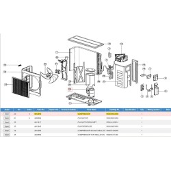 DAIKIN 4012946 COMPRESSOR