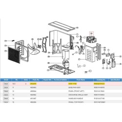 DAIKIN 2534470 ASSY. PCB
