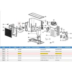 DAIKIN 4009122 FAN PROPELLER