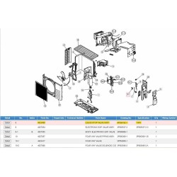 DAIKIN 4023480 LIQUID STOP VALVE ASSY.