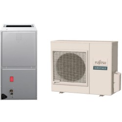 Fujitsu 24RGLXM 24,000 BTU 19.0 SEER Heat Pump & Air Conditioner Multi Position Air Handling System AMUG24LMAS / AOU24RGLX