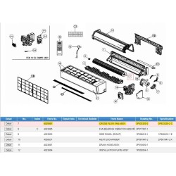 DAIKIN 4025981 CROSS FLOW FAN ASSY.