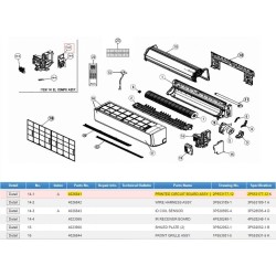 DAIKIN 4026841  PRINTED CIRCUIT BOARD ASSY. (IVN. DC)