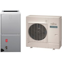 Fujitsu 30LUAH1M 28,600 BTU 19.1 SEER Heat Pump & Air Conditioner Multi Position Air Handling System AMUG30LMAS / AOUH30LUAH1
