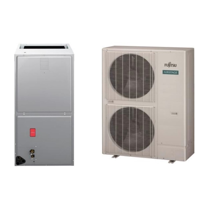 Fujitsu 36LMAH1M 33,000 BTU 17.3 SEER Heat Pump & Air Conditioner Multi Position Air Handling System AMUG36LMAS / AOUH36LMAH1