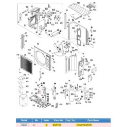 DAIKIN 4025758 COMPRESSOR