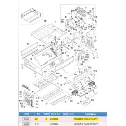 DAIKIN 2393032 PRINTED CIRCUIT ASSY.