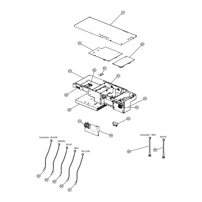 FUJITSU K9900374020 aka 9900374020 Heat Exchanger Thermistor