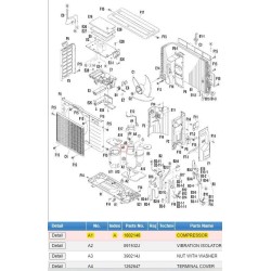 DAIKIN 1802146 COMPRESSOR