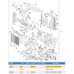 DAIKIN 1599200  LIQUID STOP VALVE ASSY.