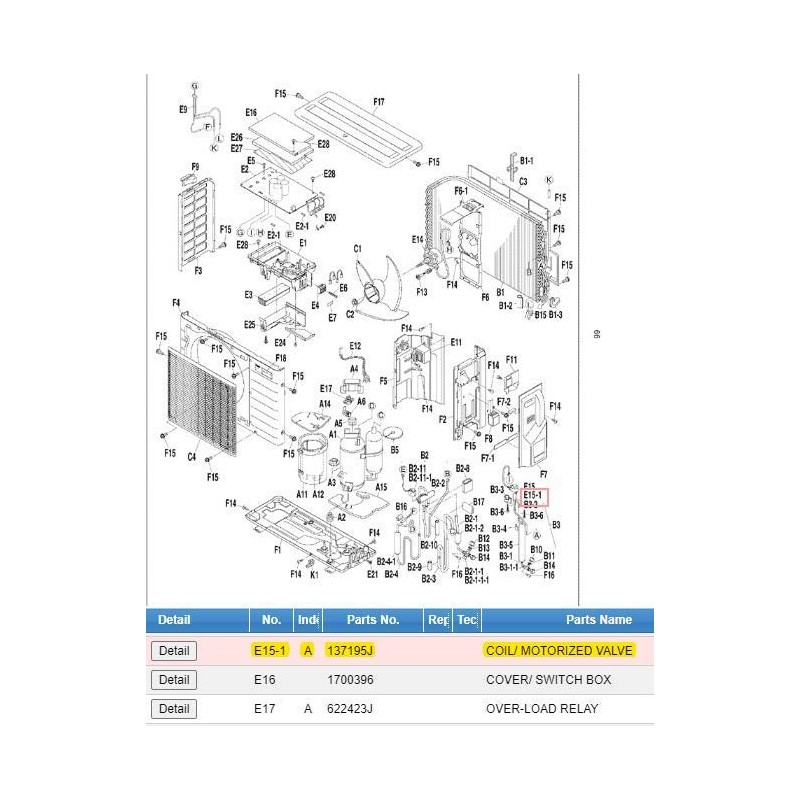 DAIKIN 137195J COIL/ MOTORIZED VALVE