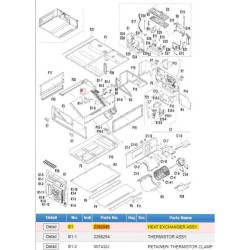 DAIKIN 2392945 HEAT EXCHANGER ASSY.