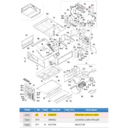 DAIKIN 2392976 PRINTED CIRCUIT ASSY.