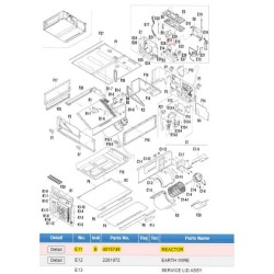 DAIKIN 4015749 REACTOR