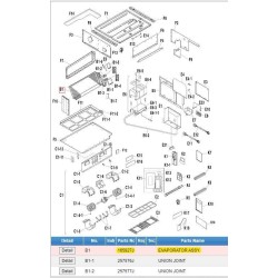 DAIKIN 165927J EVAPORATOR ASSY.