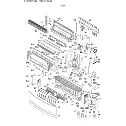 DAIKIN 5004122 HOLDER/ REMOTE CONTROLLER