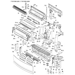 DAIKIN 2546851 CROSS FLOW FAN ASSY.