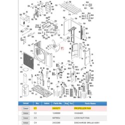 DAIKIN 2433271 PROPELLER FAN